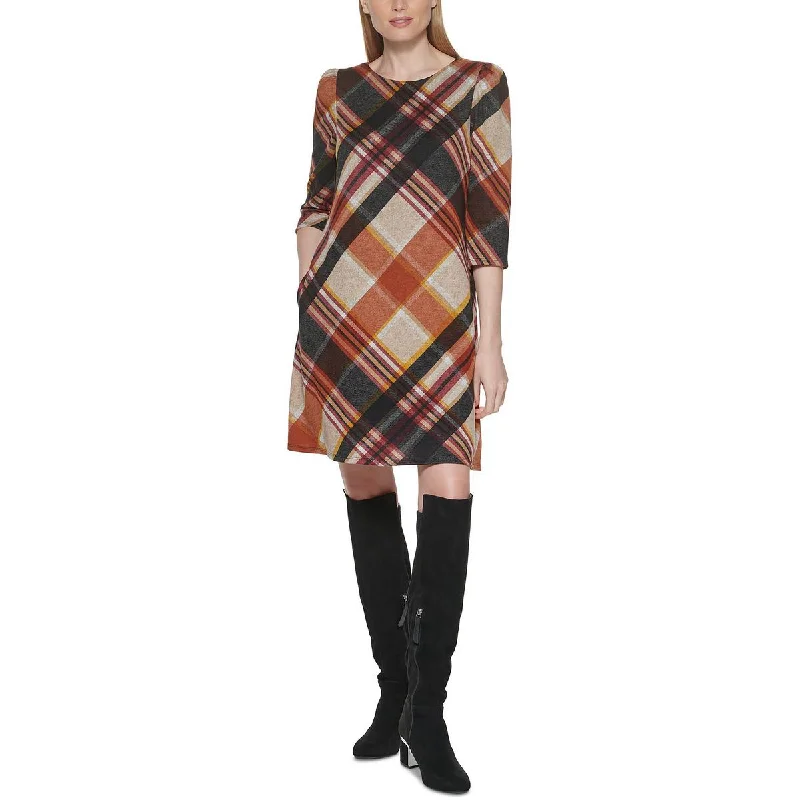 Bonus Savings Jessica Howard Womens Drapey Mini Shift Dress
