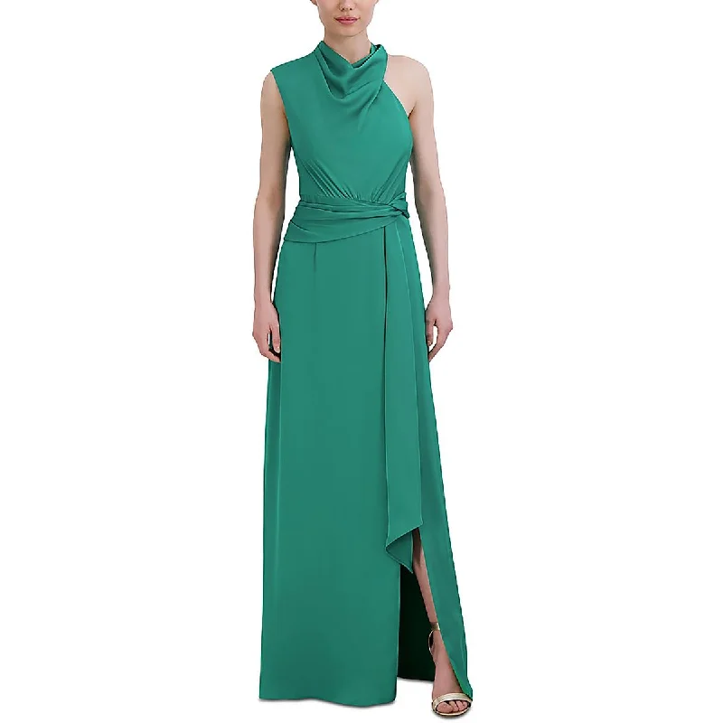 Bargain Blast BCBGMAXAZRIA Womens Full Length Gathered Evening Dress