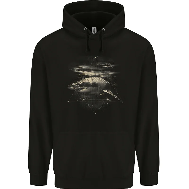 Limited Stock Great White Shark Scuba Diving Diver Mens 80% Cotton Hoodie