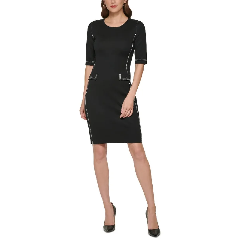 Buy Now DKNY Womens Pocket Rayon Sweaterdress