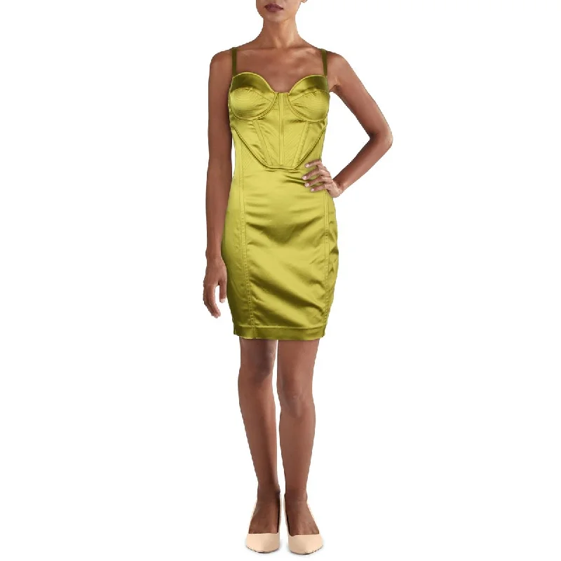 Crazy Deals Marciano Womens Boning Above Knee Bodycon Dress