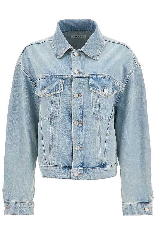 Online Specials Denim Dalton Balloon Jacket With  - Blue