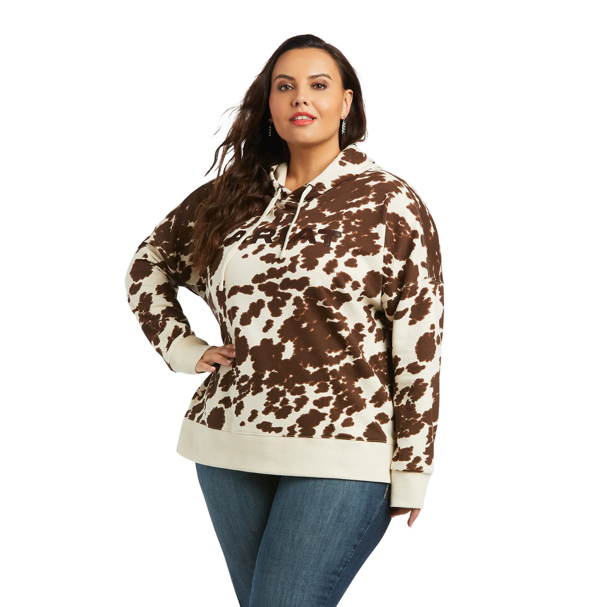 Special Discount Ariat Womens R.E.A.L Pony Sweatshirt Mustang