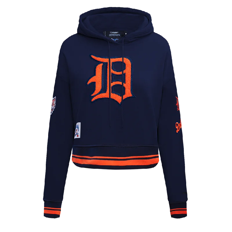 Shop and Save SUDADERA CON GORRO MLB DETROIT TIGERS RETRO CLASSICS PARA MUJER