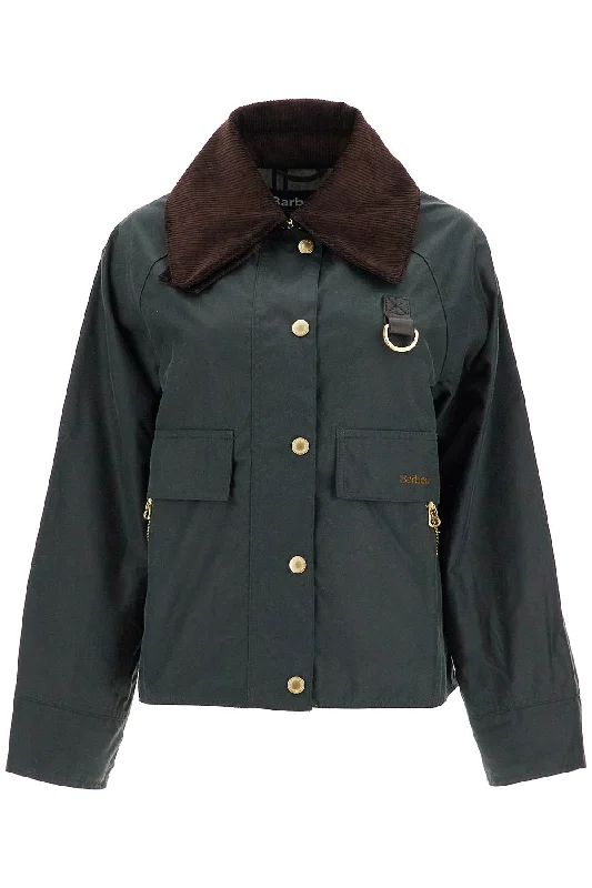 Massive Deals A-line Cotton Waxed Jacket  - Green