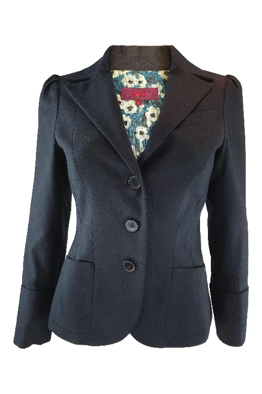 Deal of the Week KENZO Women's Black Cotton Blend Blazer (FR 36)