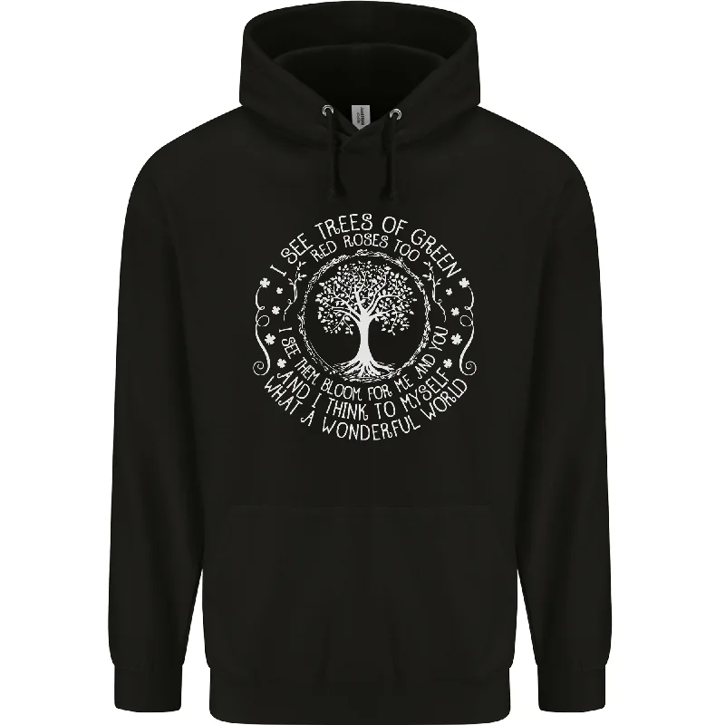 Anniversary Sale Trees Of Green Mens 80% Cotton Hoodie