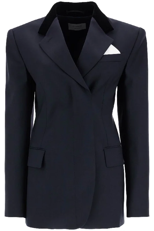 Special Discount 'bino' Fresh Wool Blazer  - Blue