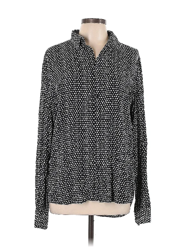 New Deals Long Sleeve Button Down Shirt