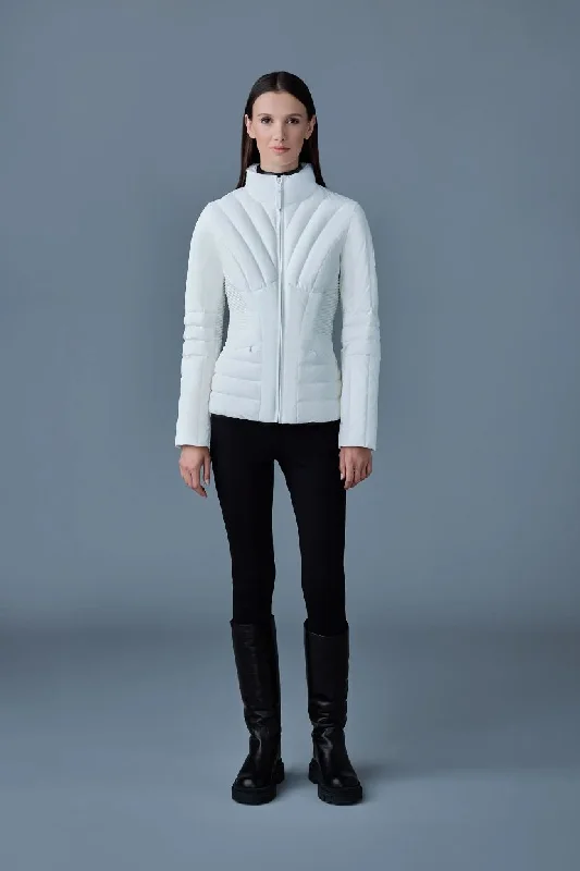 Special Offer Mackage Alma Jacket in White