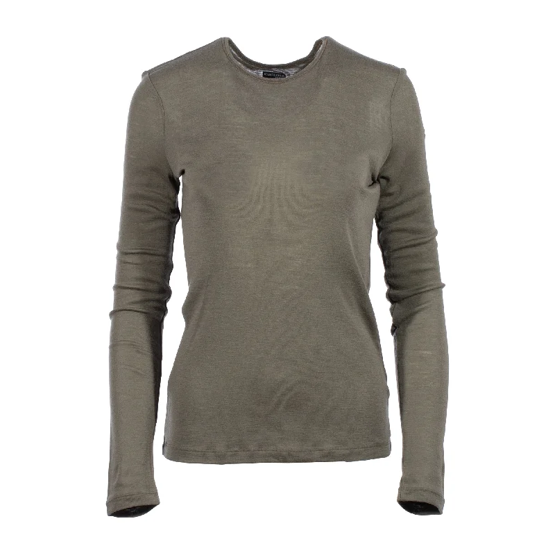 Limited Quantity Ladies Longarm Shirt Everyday Merino 175