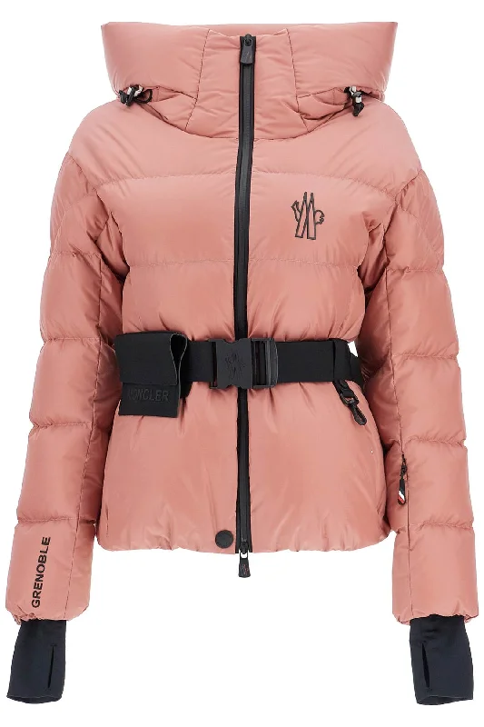 Best Bargains Bouquetin Hooded Puffer Jacket  - Pink