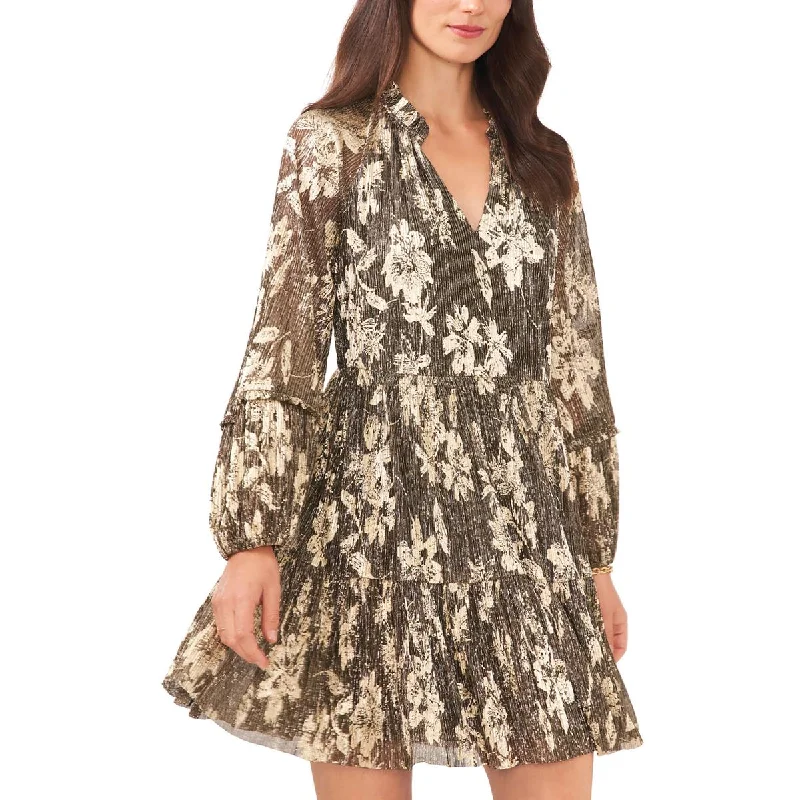 Seasonal Sale Vince Camuto Womens Metallic Mini Cocktail And Party Dress