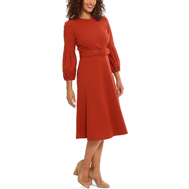 Major Savings London Times Womens Pleated Knee Length Shift Dress