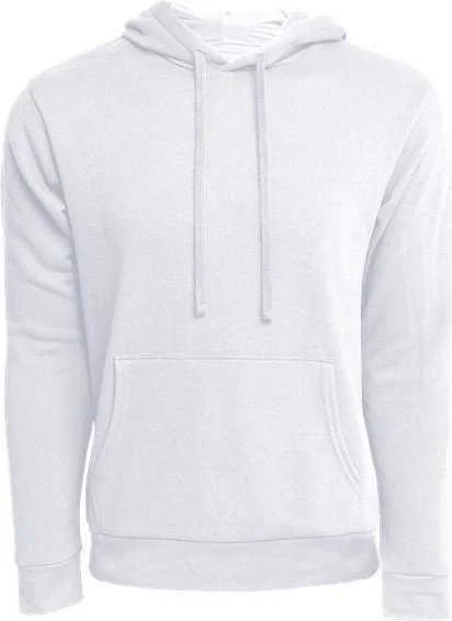 Midnight Madness Next Level 9304 Unisex Laguna Sueded Hoodie - White