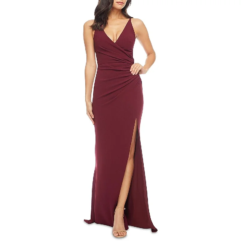 Price Rollback Dress The Population Womens Ruched Formal Evening Dress