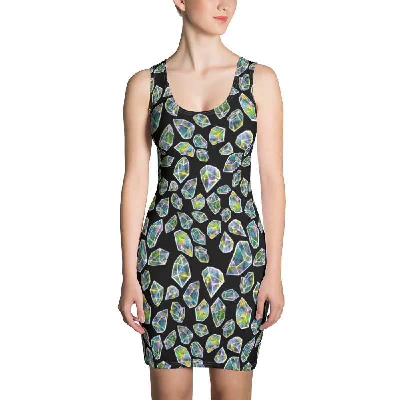 Markdowns Cosmic Crystal Bodycon Dress