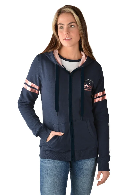 Hurry In Womens Wrangler Sarah Zip Through Hoodie