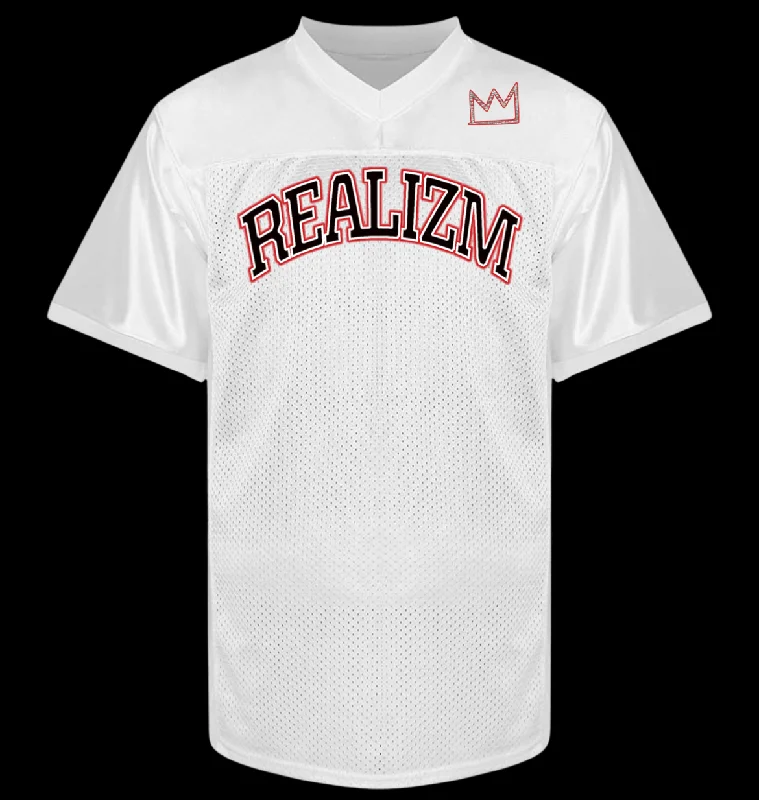 Super Sale Customizable Varsity REALIZM Football Jersey