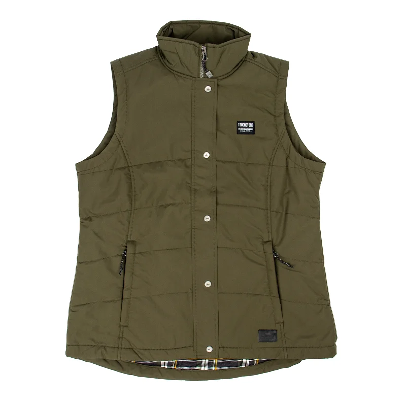 Price Cut Women's Vest - Olive