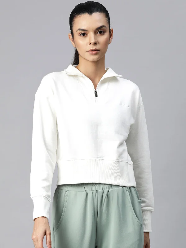 Markdowns Alcis Women Agility Crop Sweatshirt