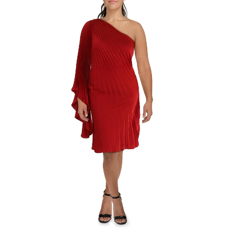 Mega Deal Rene Ruiz Collection Womens One Shoulder Knee-Length Cocktail And Party Dress Mega Deal Rene Ruiz Collection Womens One Shoulder Knee-Length Cocktail And Party Dress